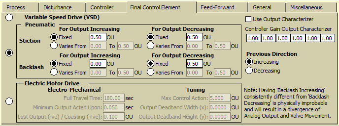Final Control Element